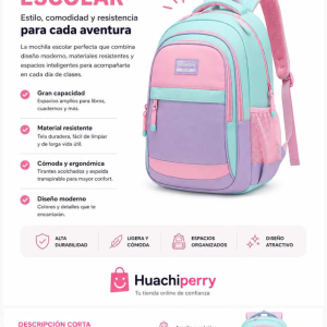 Mochila escolar